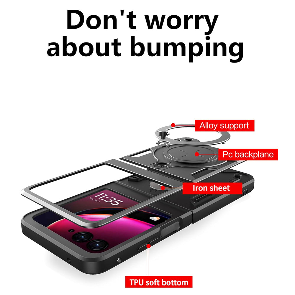 Techsuit - CamGuard Pro - Motorola Razr 50 / Razr 60 - Black