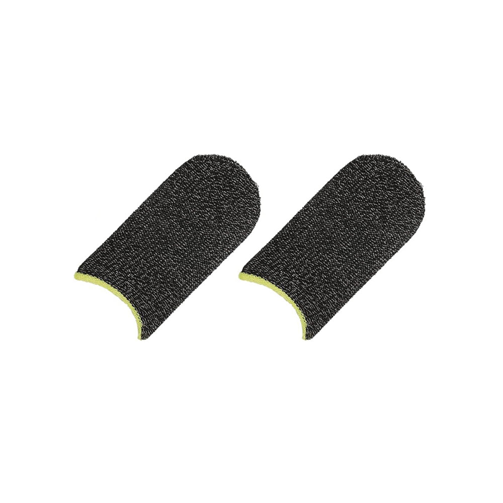 Techsuit - Mobile Gaming Finger Sleeve (FS3-04) - for Peaceful Elite, King of Glory, Call of Duty, 40x20mm - Yellow