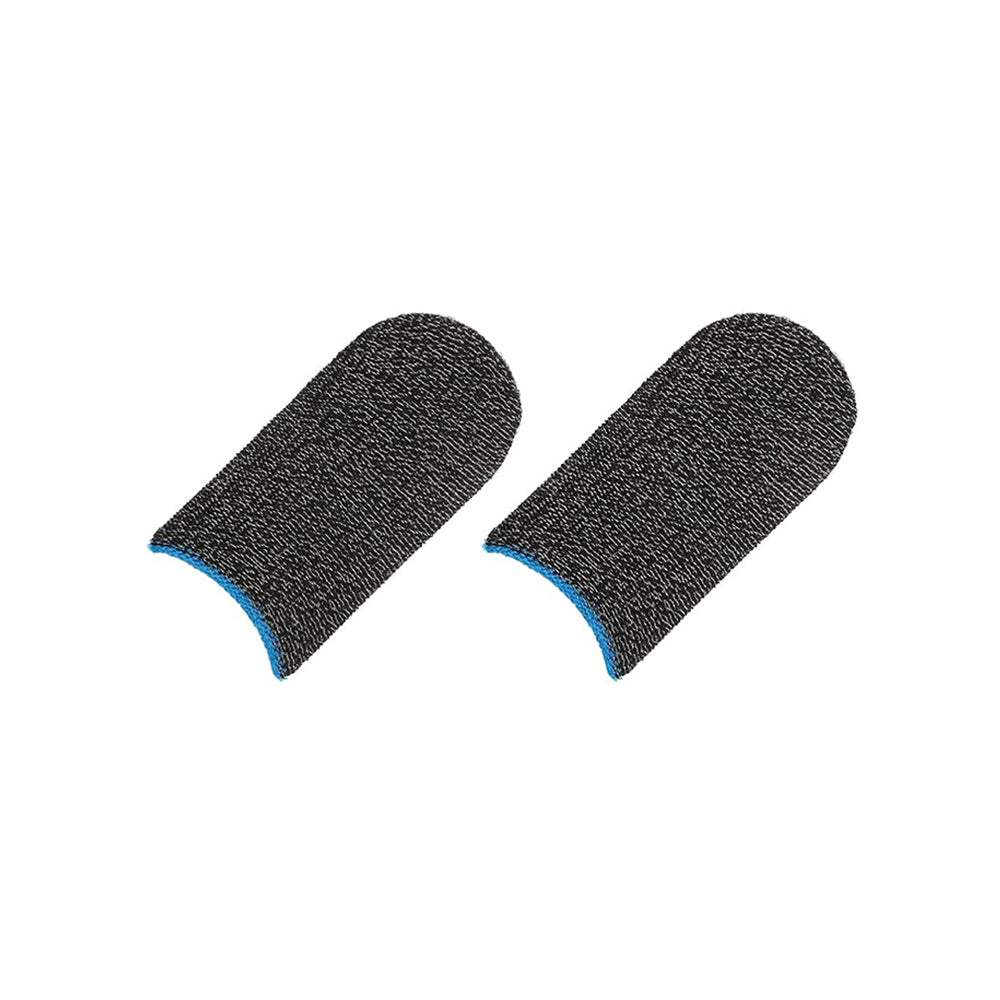 Techsuit - Mobile Gaming Finger Sleeve (FS3-03) - for Peaceful Elite, King of Glory, Call of Duty, 40x20mm - Blue