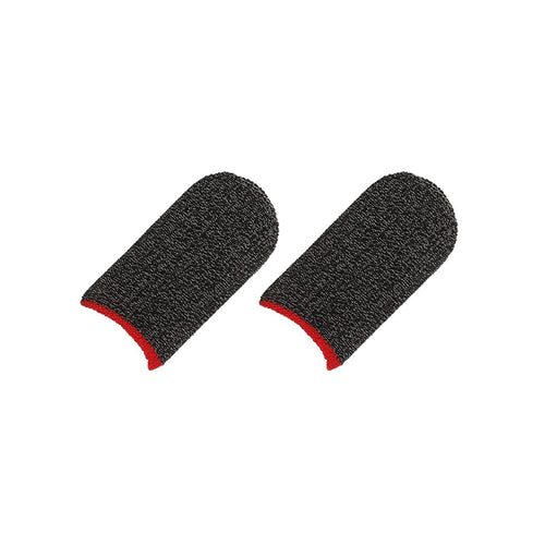 Techsuit - Mobile Gaming Finger Sleeve (FS3-02) - for Peaceful Elite, King of Glory, Call of Duty, 40x20mm - Red