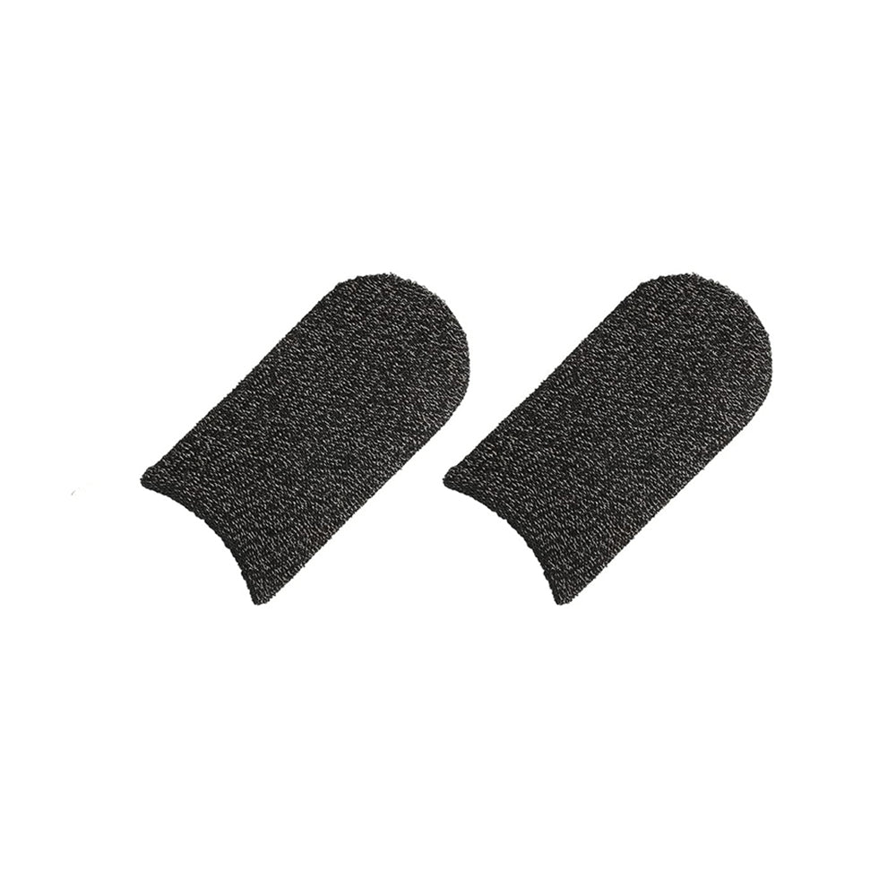 Techsuit - Mobile Gaming Finger Sleeve (FS3-01) - for Peaceful Elite, King of Glory, Call of Duty, 40x20mm - Black