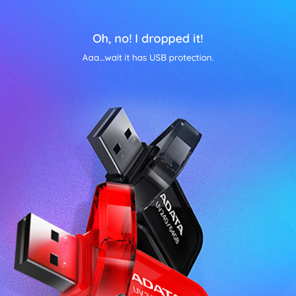 Stick Memorie Adata UV240 (AUV240-32G-RBK), USB 2.0, 32GB, Negru