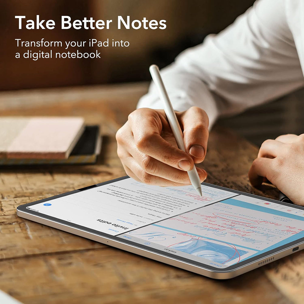 ESR - Paper-Feel (2 pack) - iPad Pro 12.9 (2018 / 2020 / 2021 / 2022) - Matte Clear