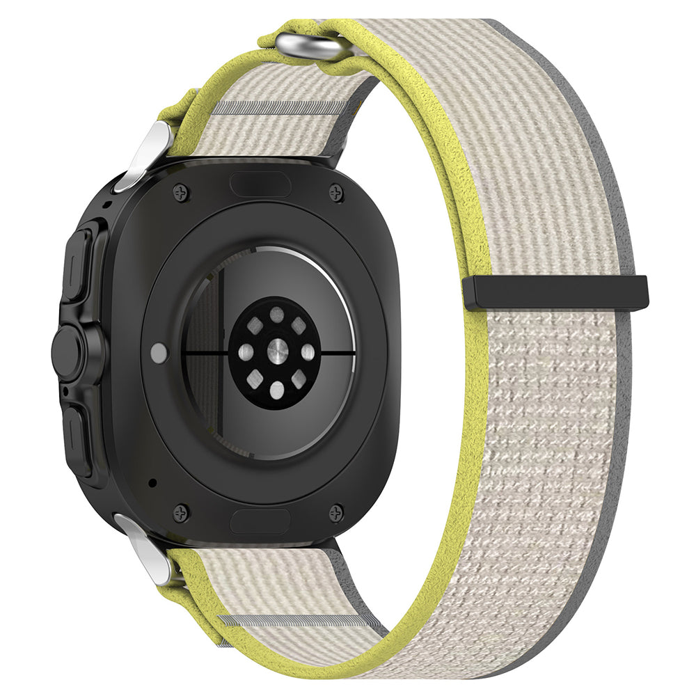 Techsuit - Watchband (W054) - Samsung Galaxy Watch Ultra 47mm / Watch Ultra 2 - Yellow / Gray