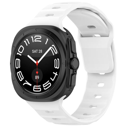 Techsuit - Watchband (W055) - Samsung Galaxy Watch Ultra 47mm / Watch Ultra 2 - White
