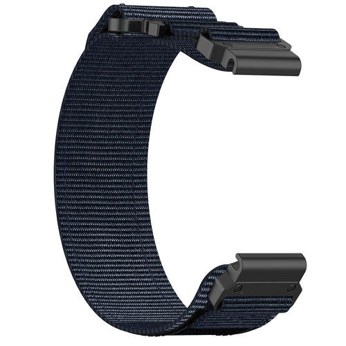 Techsuit - Watchband QuickFit 20mm (W057) - Instinct 2S/2S Solar/Approach S70 42mm/fenix 7S Pro Sapphire Solar - Navy Bl