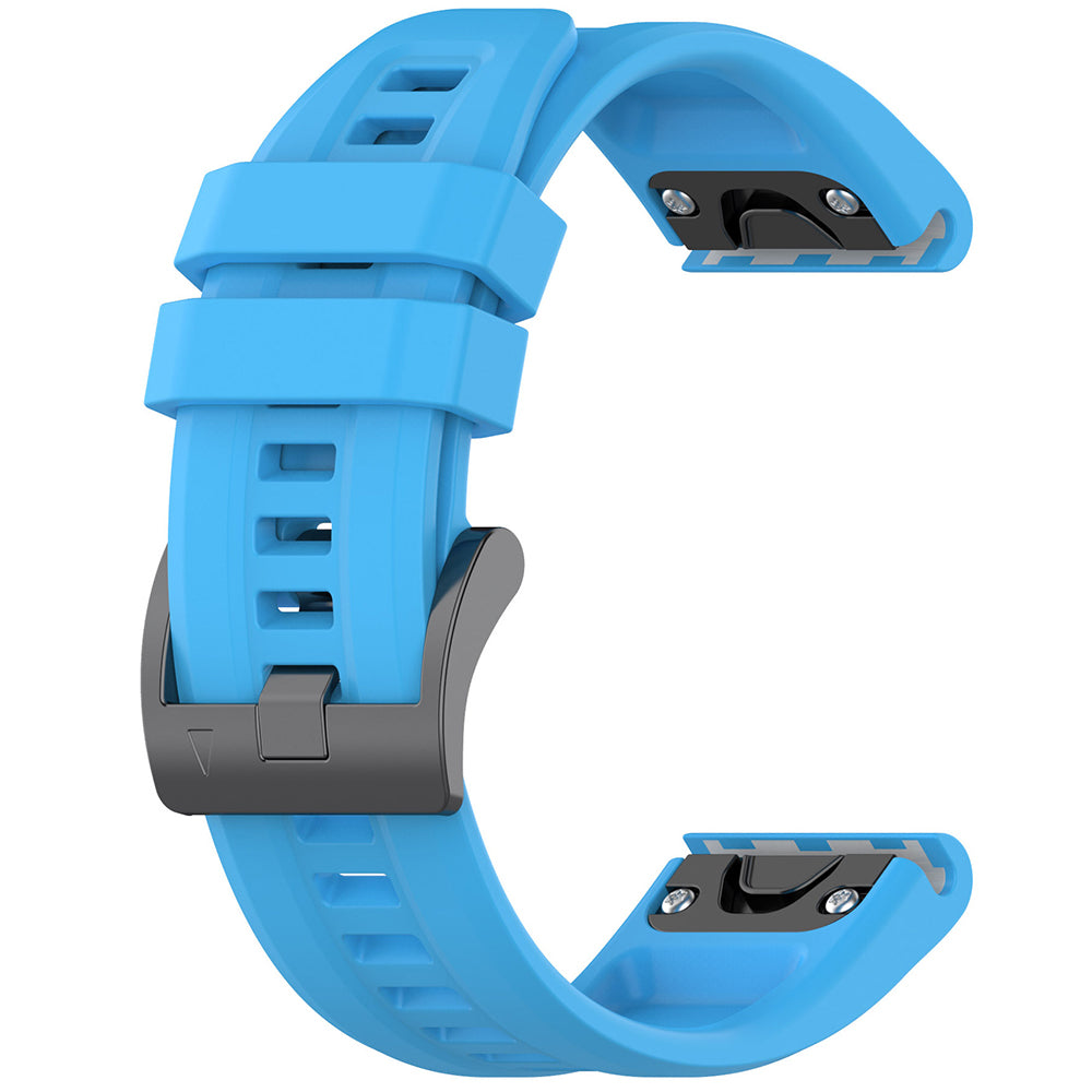 Techsuit - Watchband QuickFit 22mm (W060) - Garmin Fenix 5/5 Plus 6/6 Pro/7/Forerunner 945/955/970/Approach S60/S62 - Bl
