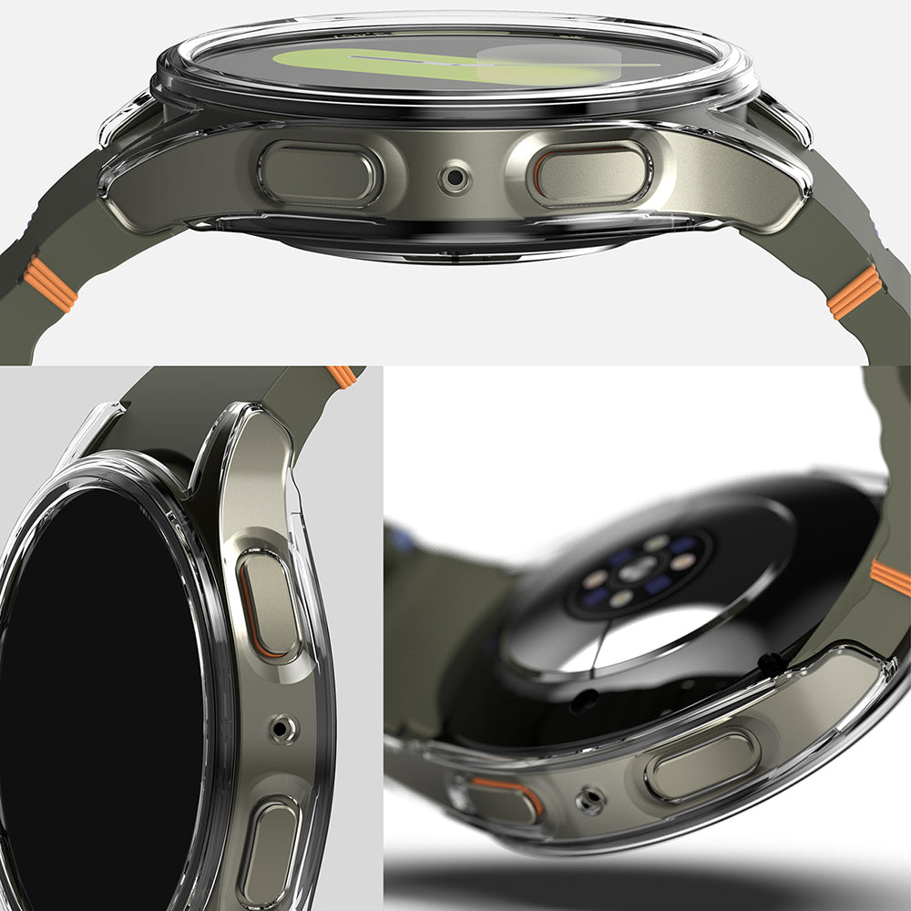Ringke - Slim + Screen Protector - Samsung Galaxy Watch7 44mm - Clear