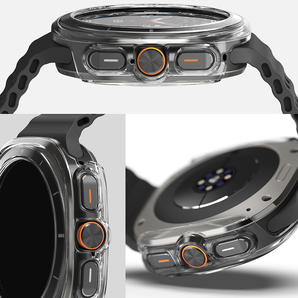 Ringke - Slim + Screen Protector - Samsung Galaxy Watch Ultra 47mm - Clear