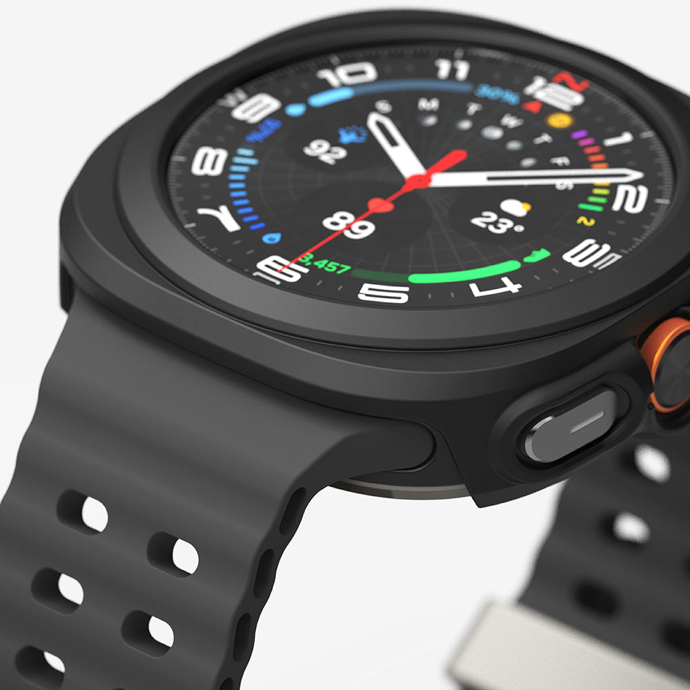 Ringke - Slim + Screen Protector - Samsung Galaxy Watch Ultra 47mm - Matte Black
