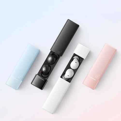 Anker - Wireless Earbuds SoundCore A30i (A3958G11) - Bluetooth 5.4, Noise Cancelling, IP54, with Microphone - Black