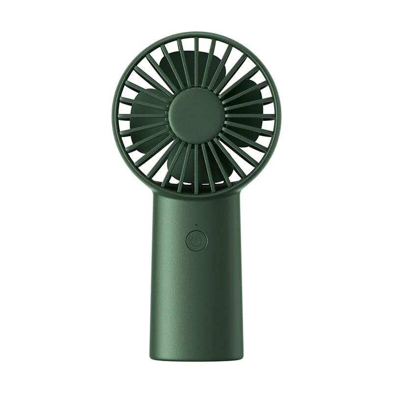 JisuLife - Premium Portable Mini Fan Life6 (FA20X) - USB-C Rechargeable, 3 Wind Speeds, 4000mAh - Deep Green