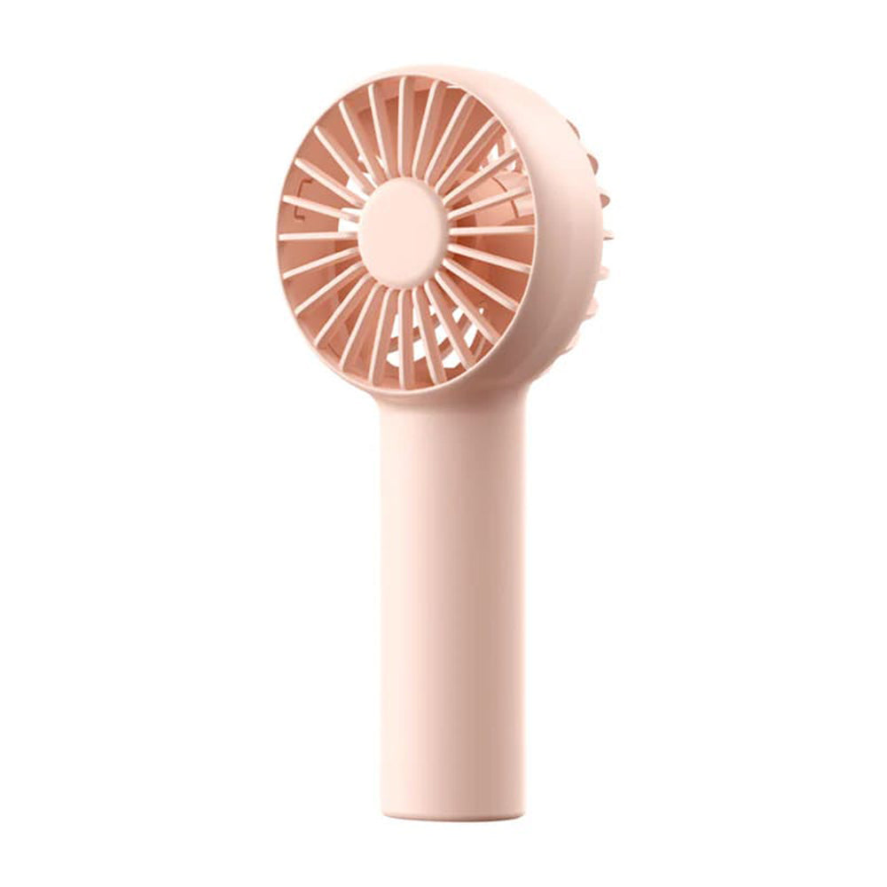 JisuLife - Premium Portable Mini Fan Life1 (FA20) - USB-C Rechargeable, 3 Wind Speeds, 2000mAh - Pink
