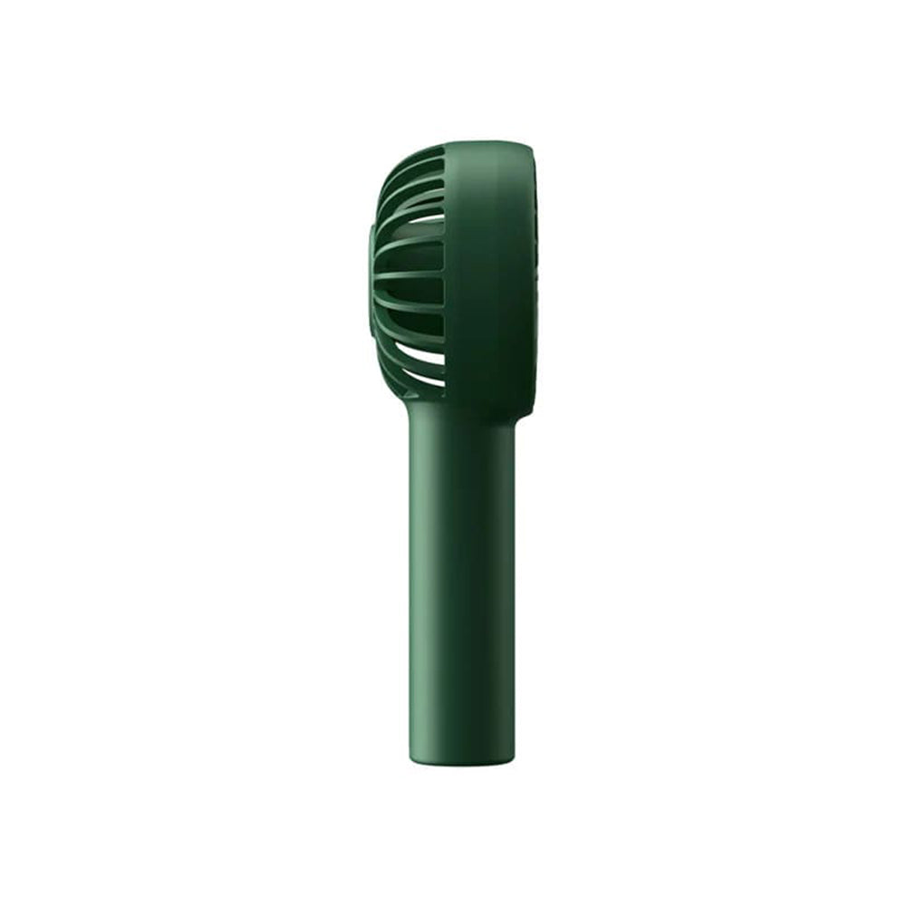 JisuLife - Premium Portable Mini Fan Life1 (FA20) - USB-C Rechargeable, 3 Wind Speeds, 2000mAh - Deep Green