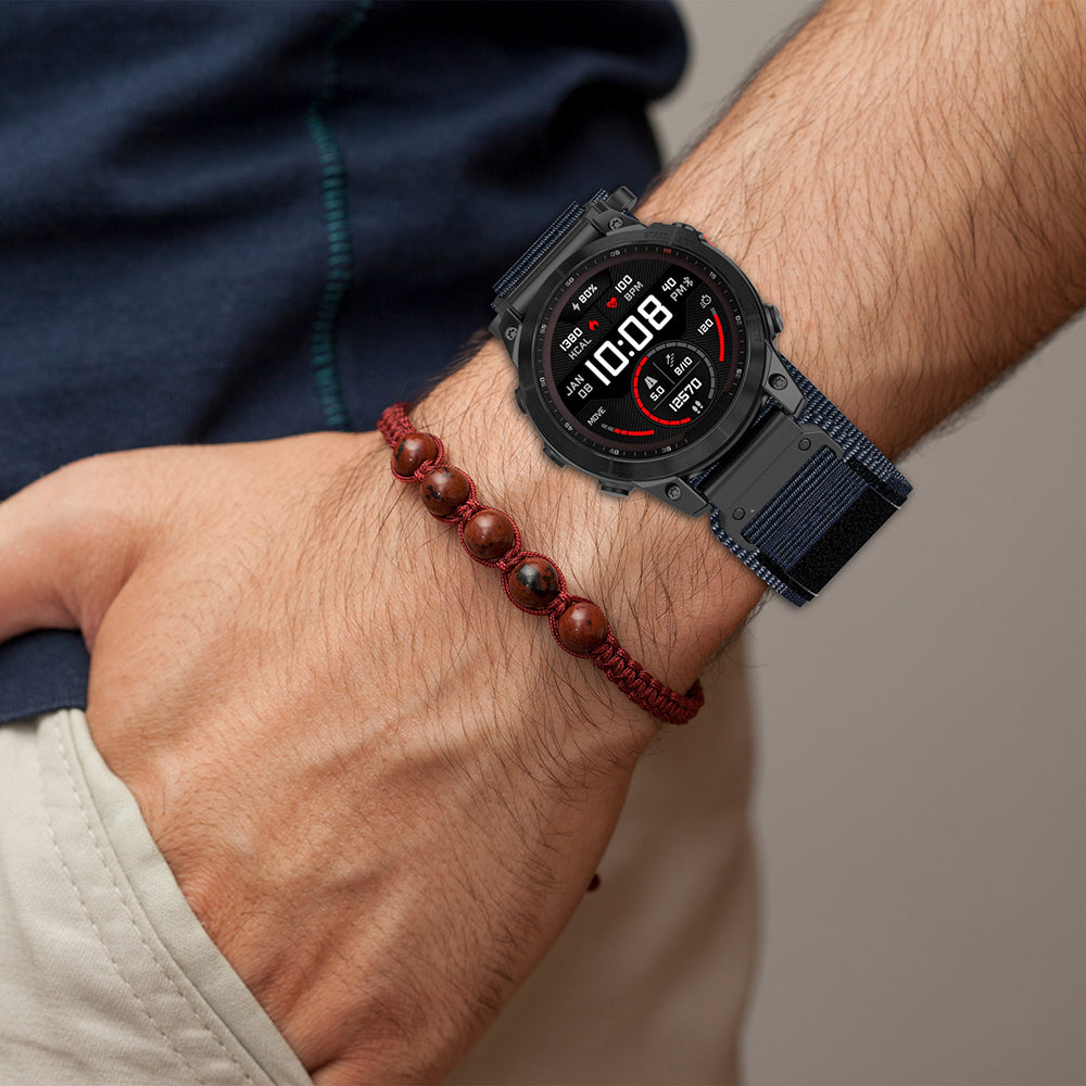 TechSuit Curea smartwatch Techsuit Watchband QuickFit 26mm (W057) compatibil cu Garmin Fenix 3/3 HR/5X/5X Plus/6X/6X Pro