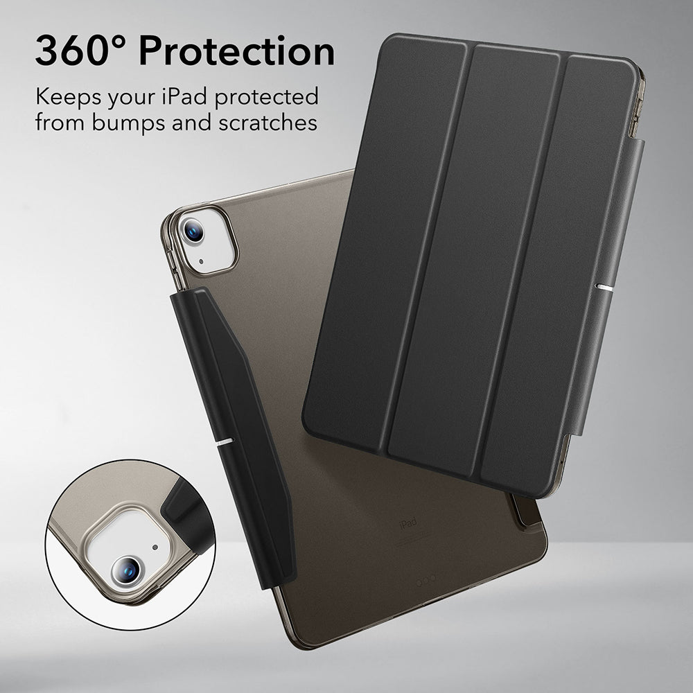ESR - Ascend Trifold - iPad Air 13 (2024) / Air 13 (2025) / Air 13 (2026) - Frosted Black