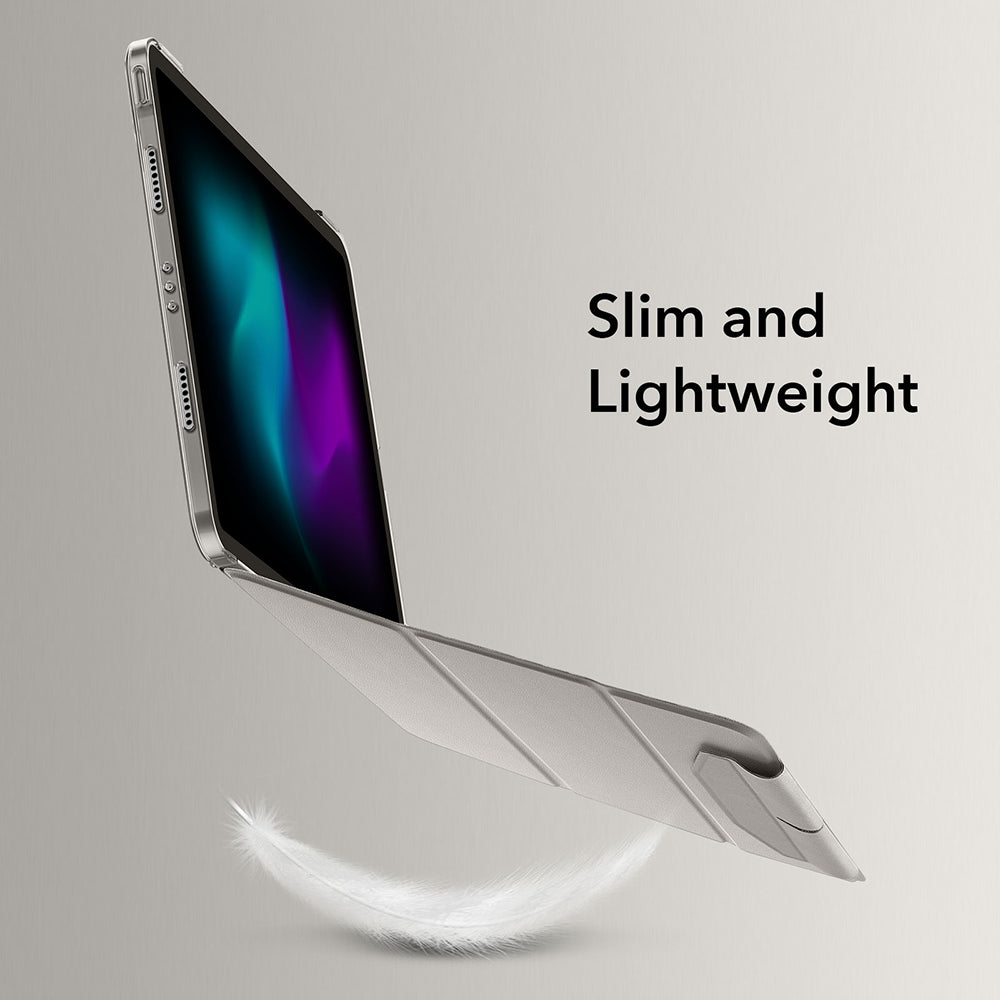 ESR - Ascend Trifold - iPad Air 13 (2024) / Air 13 (2025) / Air 13 (2026) - Frosted Grey