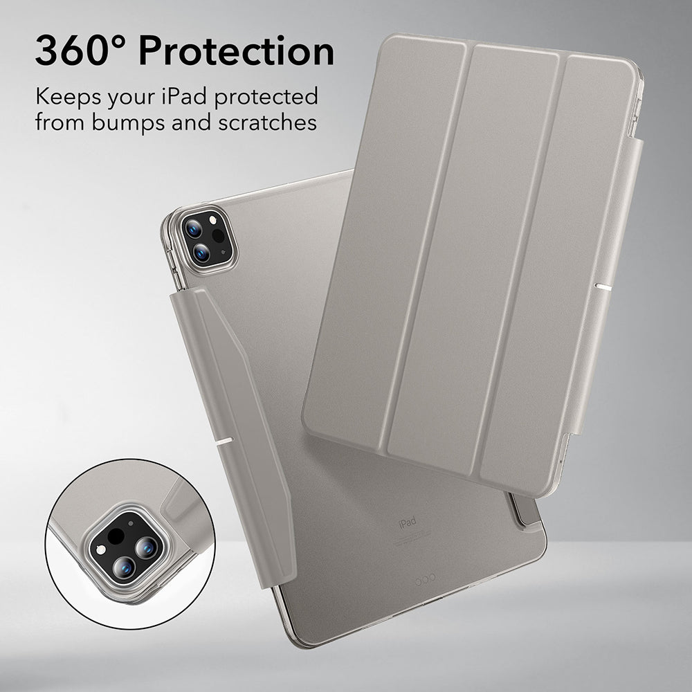 ESR - Ascend Trifold - iPad Pro 11 (2024) / iPad Pro 11 (2025) - Grey