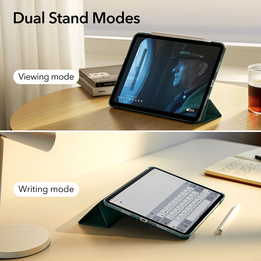 ESR - Ascend Trifold - iPad Pro 13 (2024) / iPad Pro 13 (2025) - Forest Green