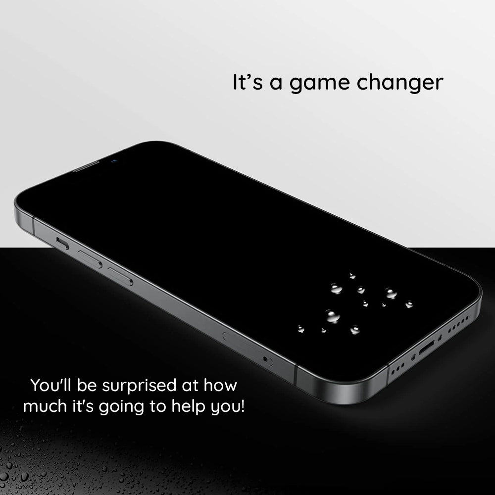 Lito Folie de protectie Lito HD PRO Privacy compatibil cu iPhone 15 Plus, Negru – imagine 3