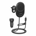 Anker - Car Holder with Wireless Charging MagGo (B2932G11) - Magnetic Grip for Air Vent, 360° Rotation, Type-C, 15W - Bl