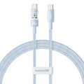 Baseus - Data Cable Gem (P10373000311-01) - Type-C to Type-C, Super Fast Charging 100W, 2m - Galaxy Blue