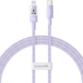 Baseus - Data Cable Gem (P10373001511-00) - USB-C to Lightning, Fast Charging 20W, 1m - Nebula Purple