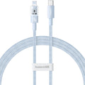 Baseus - Data Cable Gem (P10373001311-00) - USB-C to Lightning, Fast Charging 20W, 1m - Galaxy Blue