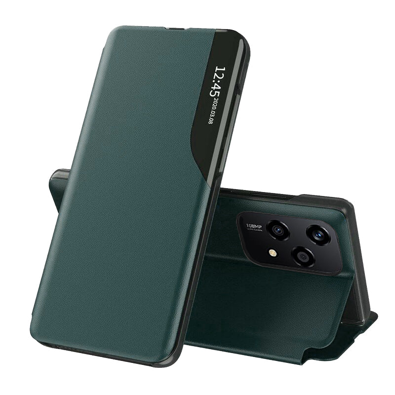 TechSuit Husa de protectie Techsuit eFold Series compatibil cu Honor 200 Lite, Verde Inchis