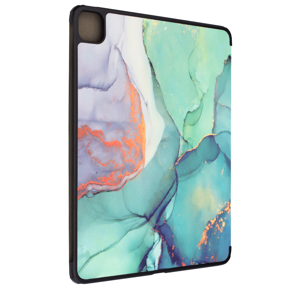 Techsuit - FoldPro - iPad Pro 13 (2024) / iPad Pro 13 (2025) - Green Time