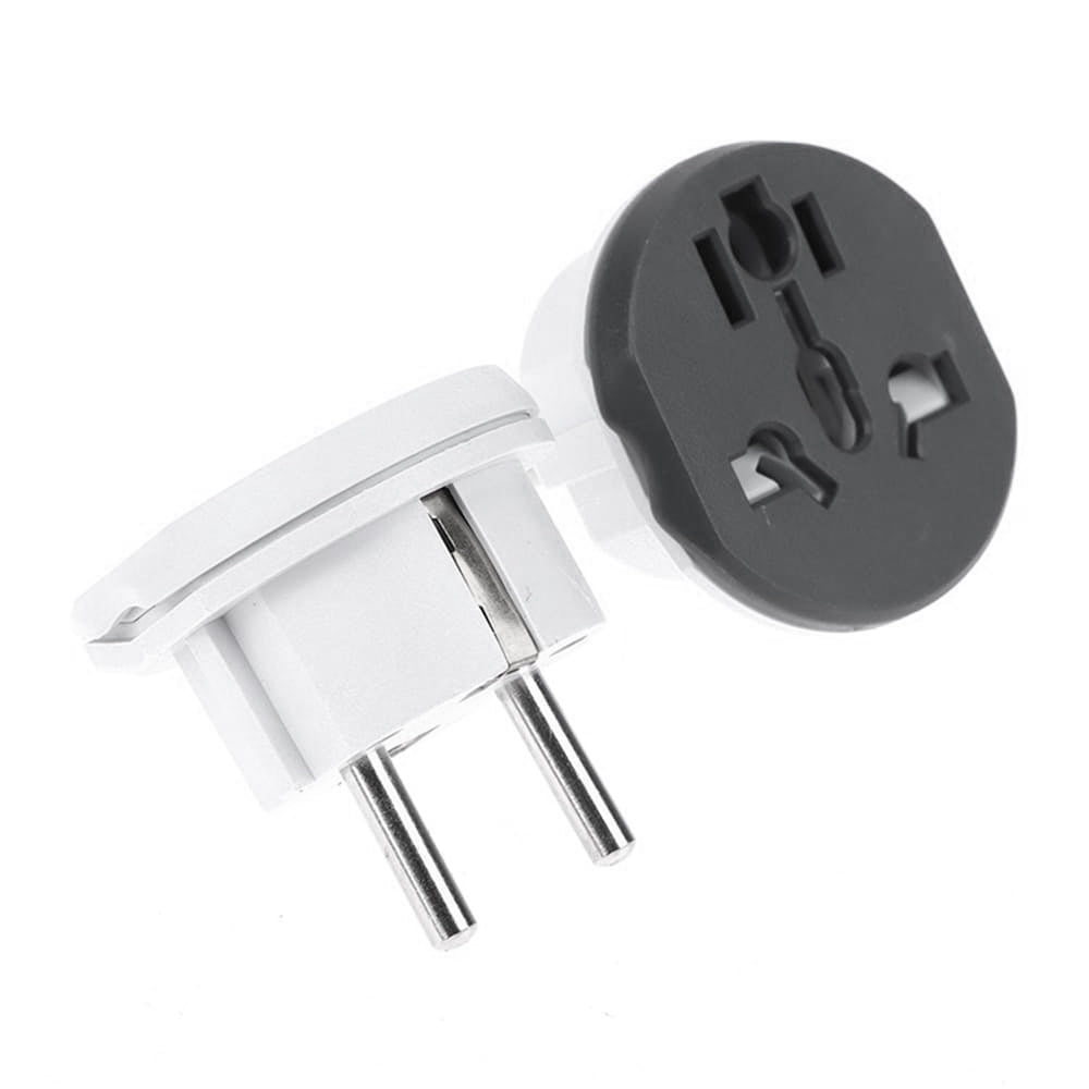 TechSuit Incarcator Techsuit Travel Adapter (C529), for UK / US / AU to EU, 16A, 250V, German Standard Design, Gri / Whi