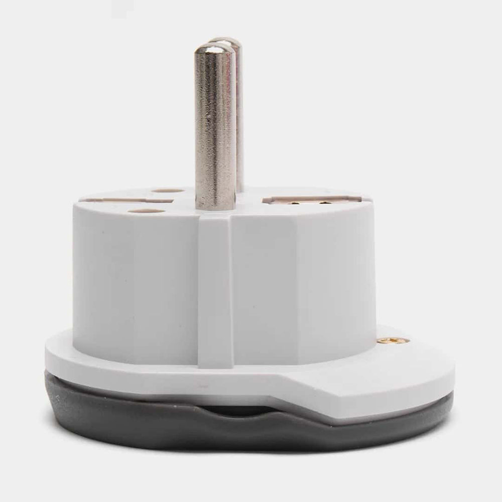 TechSuit Incarcator Techsuit Travel Adapter (C529), for UK / US / AU to EU, 16A, 250V, German Standard Design, Gri / Whi