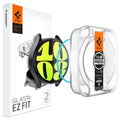 Spigen - (2 pack) Glas.tR EZ Fit (AGL08493) - Samsung Galaxy Watch7 44mm - Clear