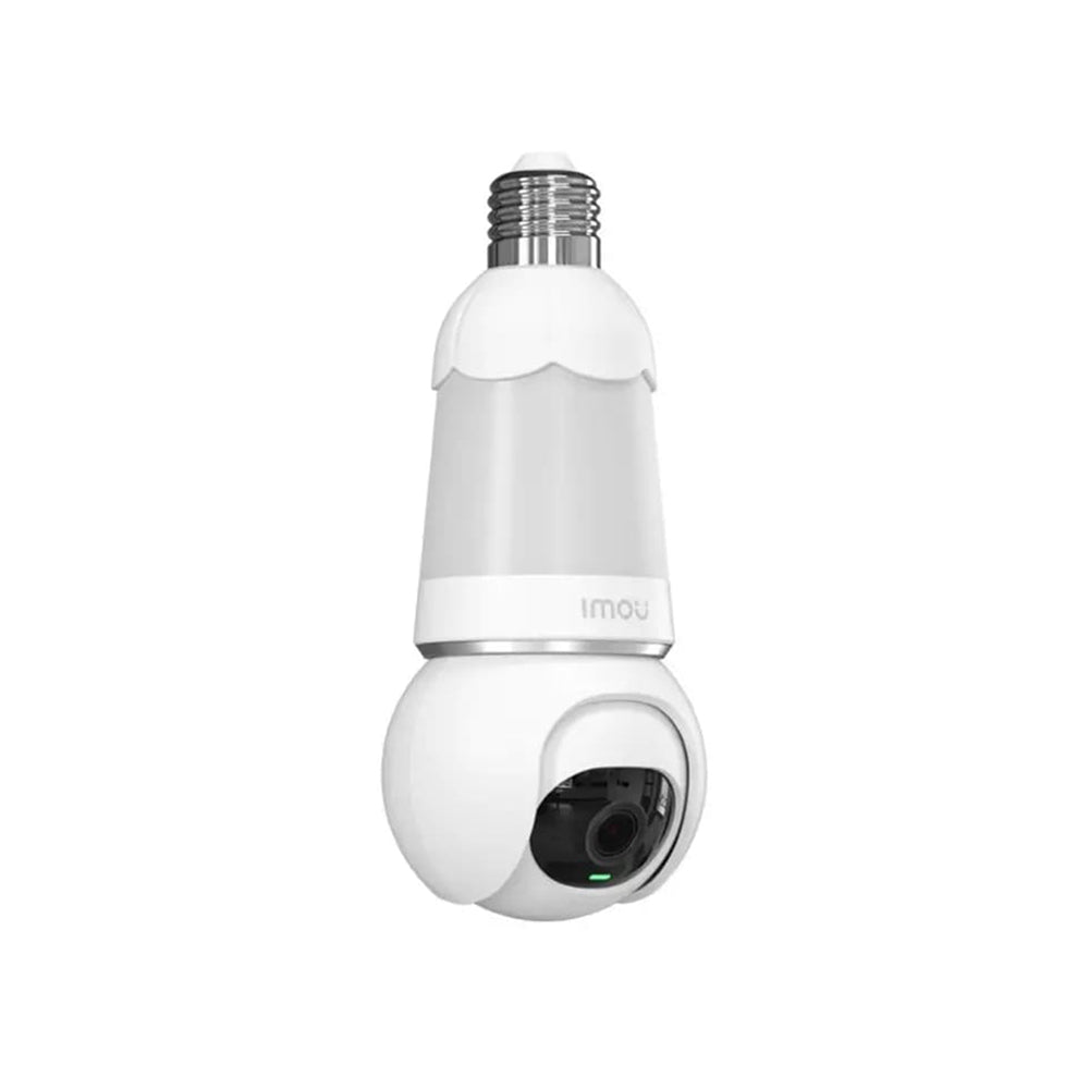 Imou - Indoor Wi-Fi Bulb Cam (IPC-S6DP-5M0WEB-E27) - 5MP, E27 Light Bulb, Built-in Mic, Human Detection, Night Vision - 