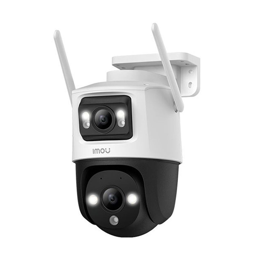 Imou - Outdoor Camera Cruiser Dual (IPC-S7XP-8M0WED-0360B) - 8MP, Two-way Talk, Human Detection, Night Vision, IP66 - Wh