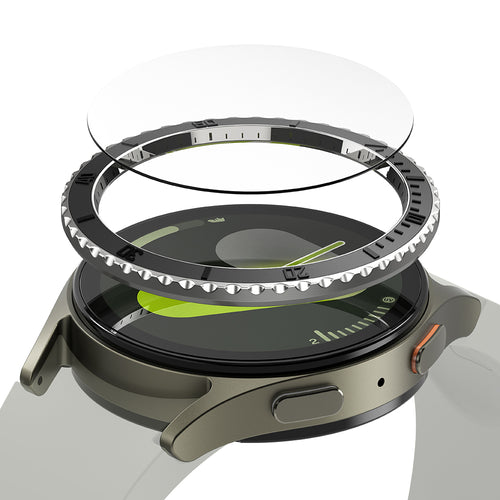 Ringke - Premium Bezel Styling - Samsung Galaxy Watch7 40mm - Black Pattern3 (CB-GW7-40-96)