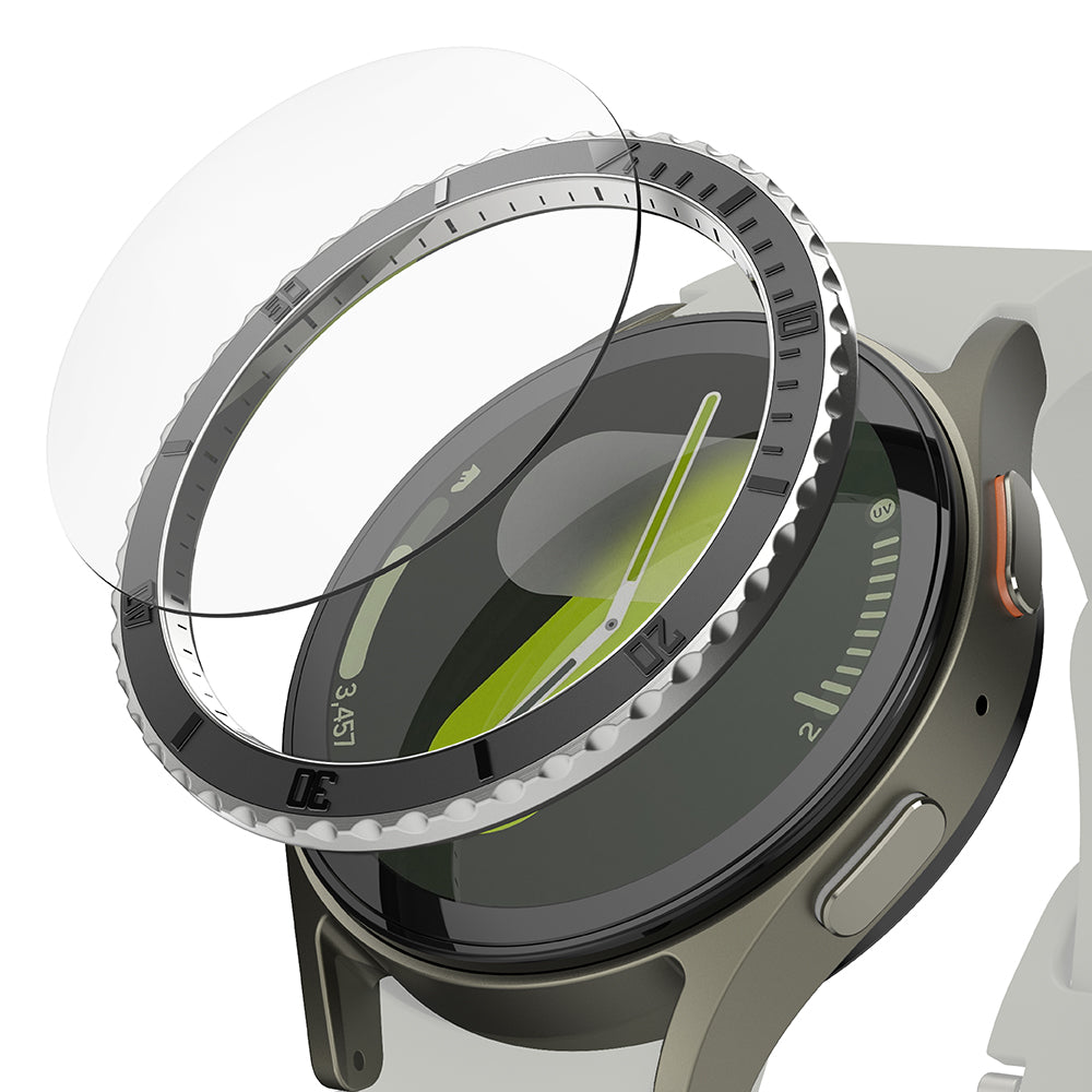 Ringke - Premium Bezel Styling - Samsung Galaxy Watch7 40mm - Black Pattern3 (CB-GW7-40-96)