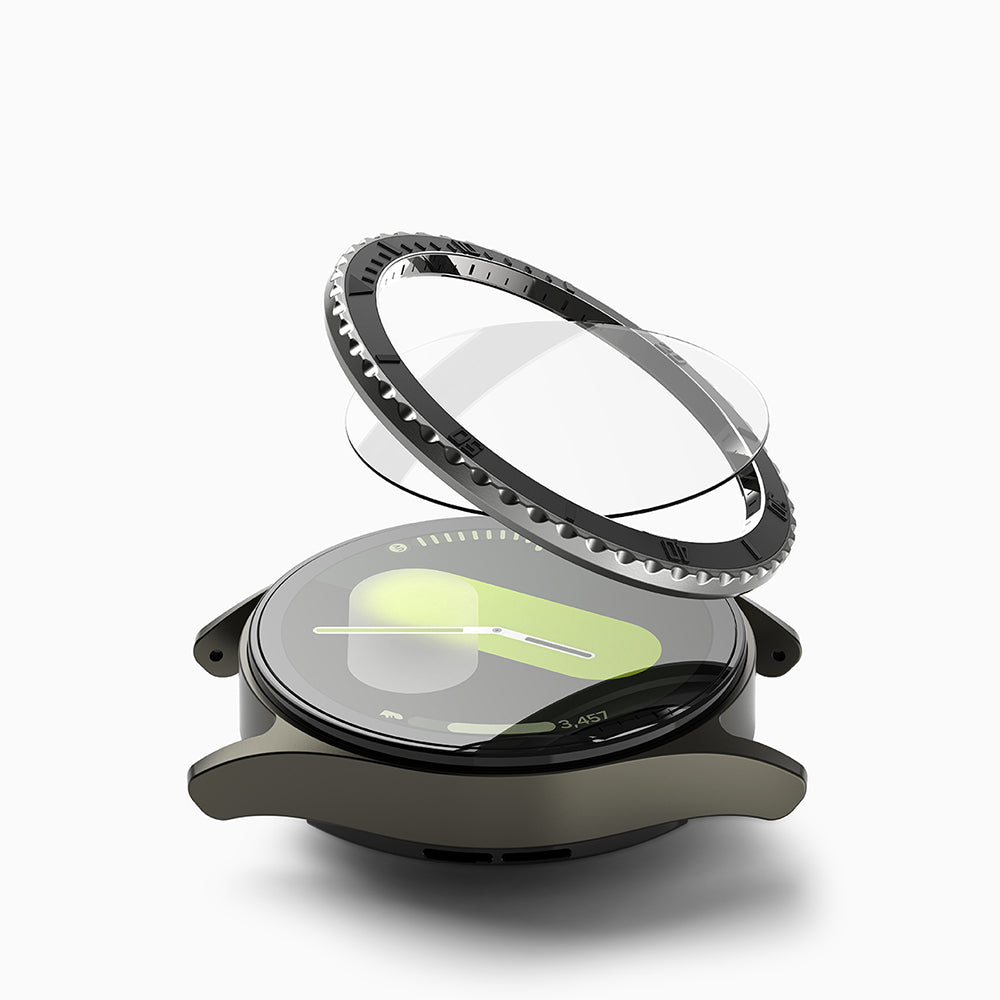 Ringke - Premium Bezel Styling - Samsung Galaxy Watch7 40mm - Black Pattern3 (CB-GW7-40-96)