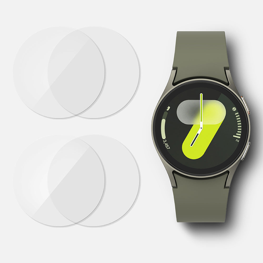 Ringke - Tempered Glass R4 (4 pack) - Samsung Galaxy Watch7 40mm - Clear