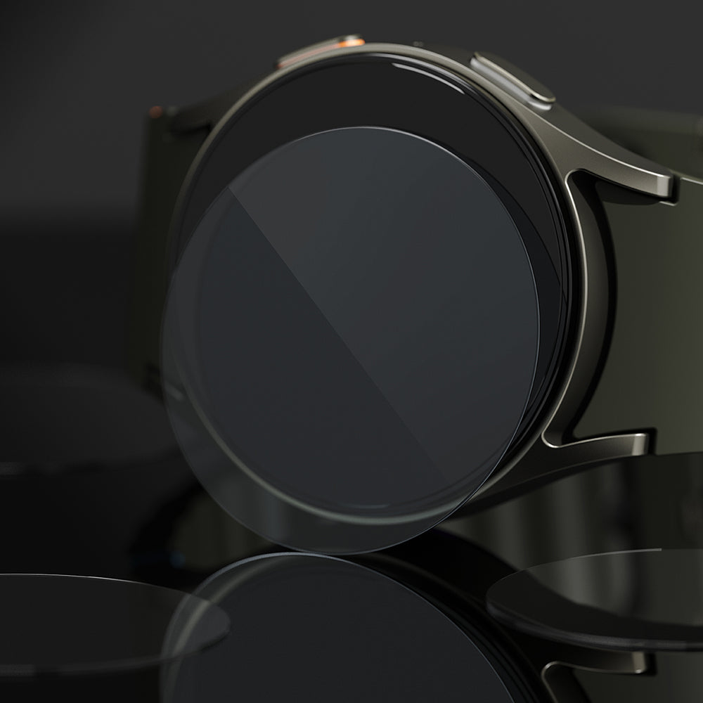 Ringke - Tempered Glass R6 (4 pack) - Samsung Galaxy Watch7 44mm - Clear