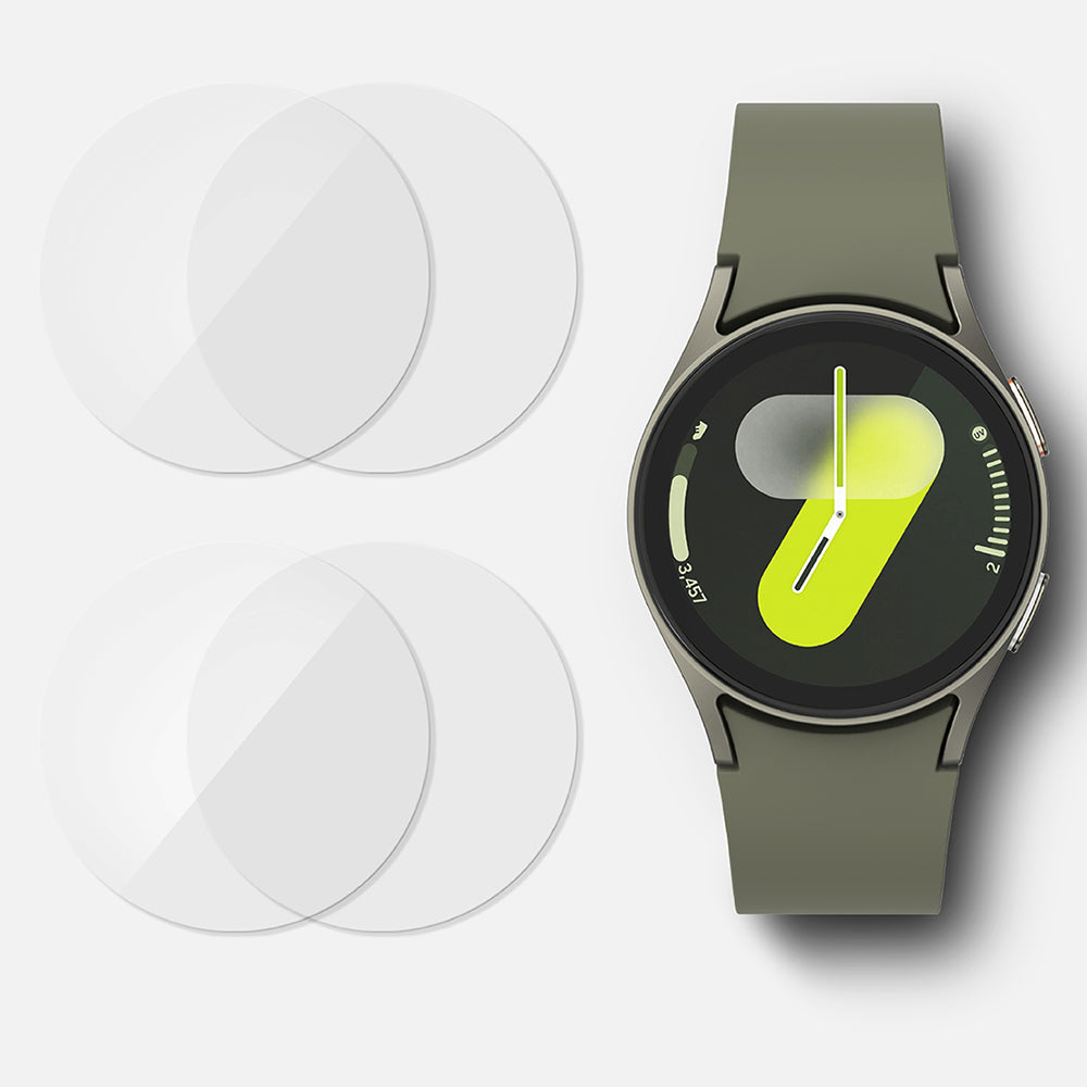 Ringke - Tempered Glass R6 (4 pack) - Samsung Galaxy Watch7 44mm - Clear