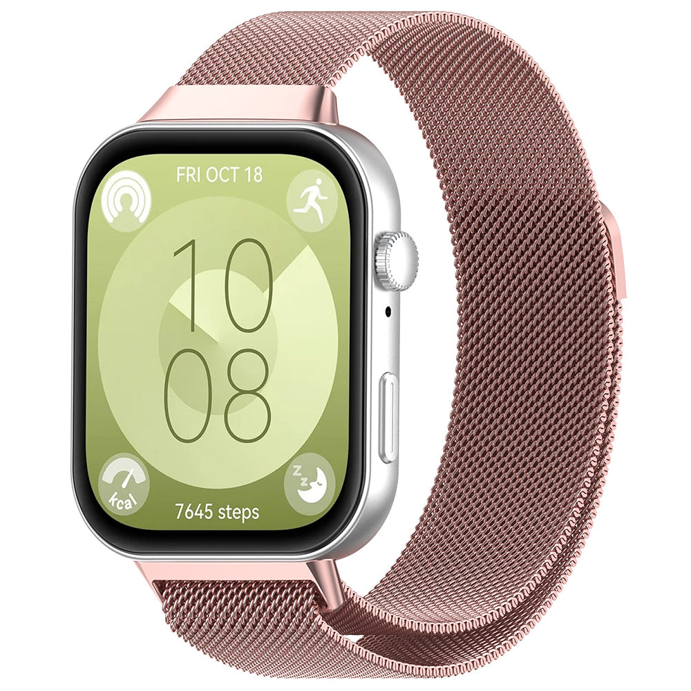 Techsuit - Watchband (W009) - Huawei Watch Fit 3 / Fit 4 / Fit 4 Pro - Pink