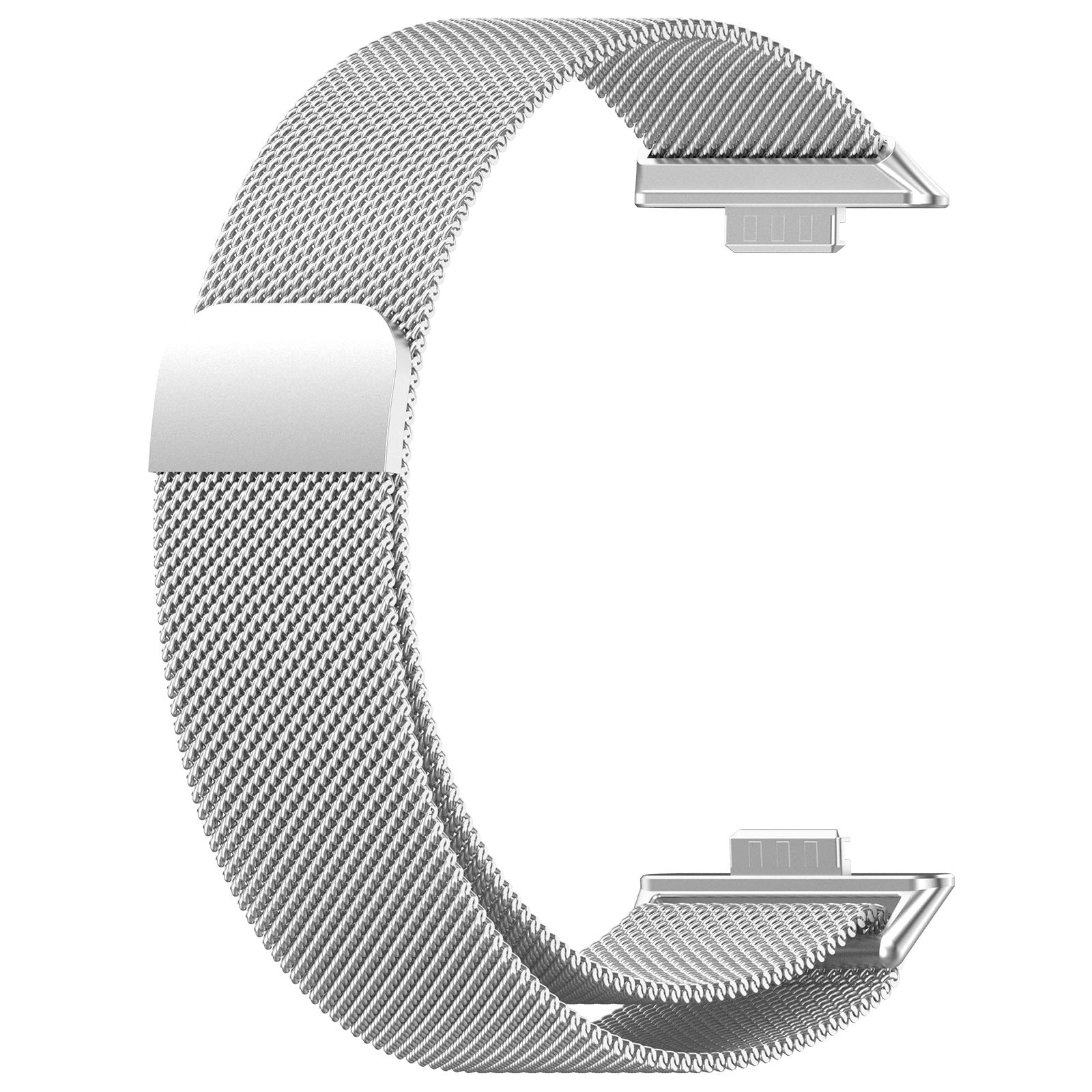 Techsuit - Watchband (W009) - Huawei Watch Fit 3 / Fit 4 / Fit 4 Pro - Silver