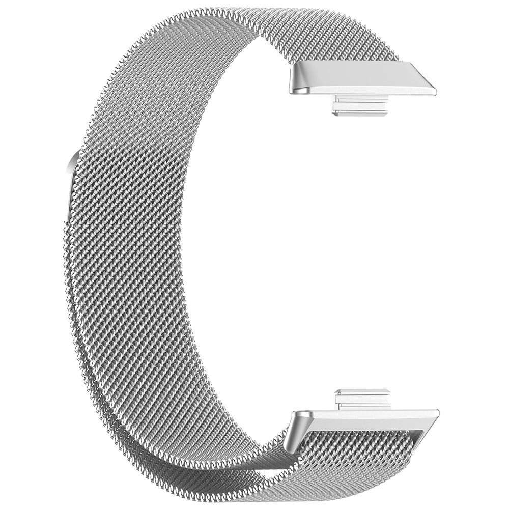 Techsuit - Watchband (W009) - Huawei Watch Fit 3 / Fit 4 / Fit 4 Pro - Silver