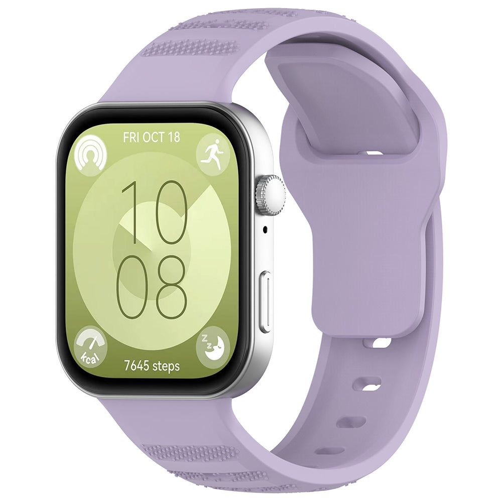 Techsuit - Watchband (W050) - Huawei Watch Fit 3 / Fit 4 / Fit 4 Pro - Purple