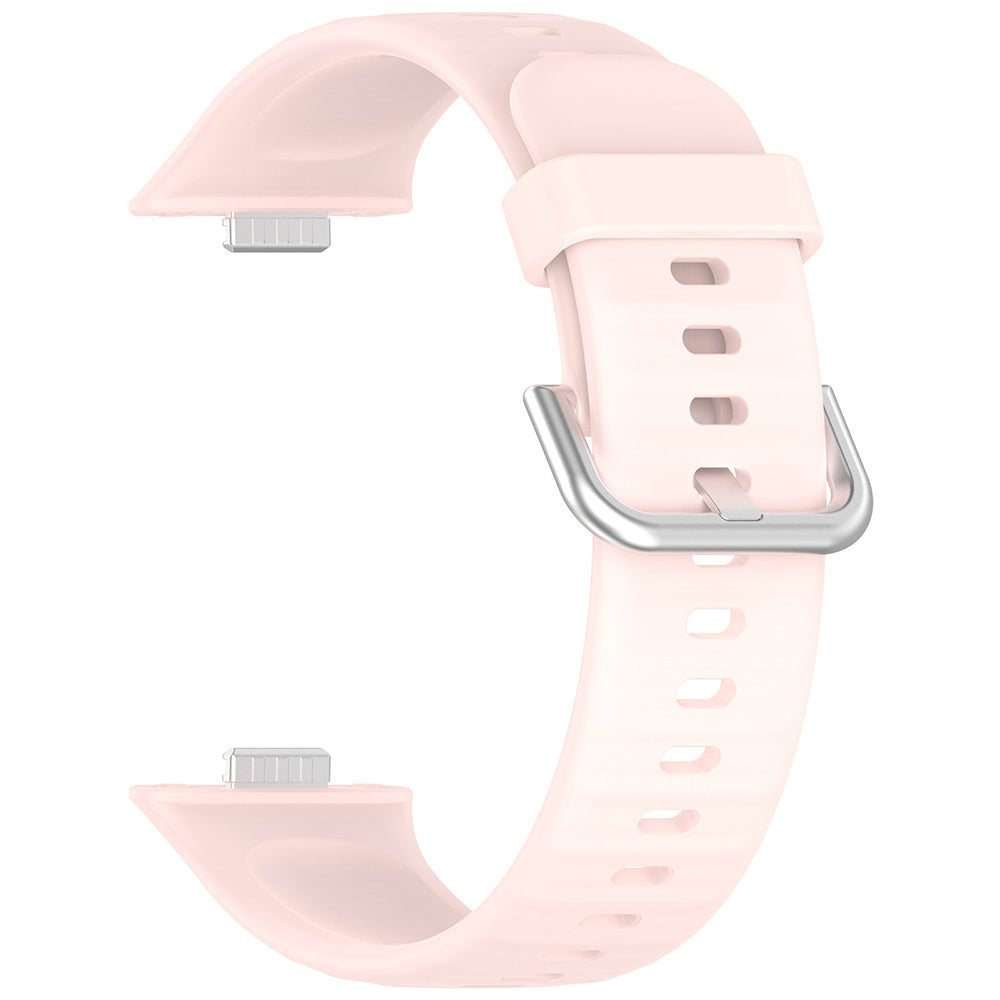 Techsuit - Watchband (W061) - Huawei Watch Fit 3 / Fit 4 / Fit 4 Pro - Pink