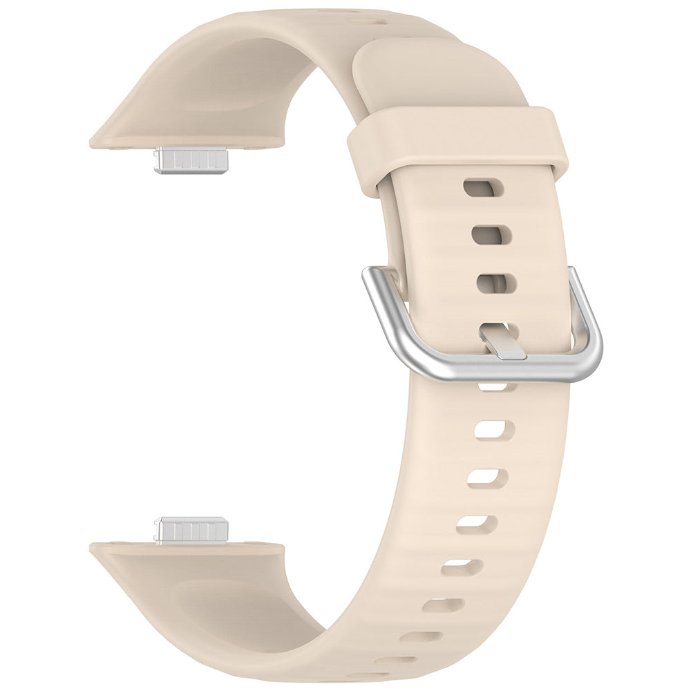 Techsuit - Watchband (W061) - Huawei Watch Fit 3 / Fit 4 / Fit 4 Pro - Beige
