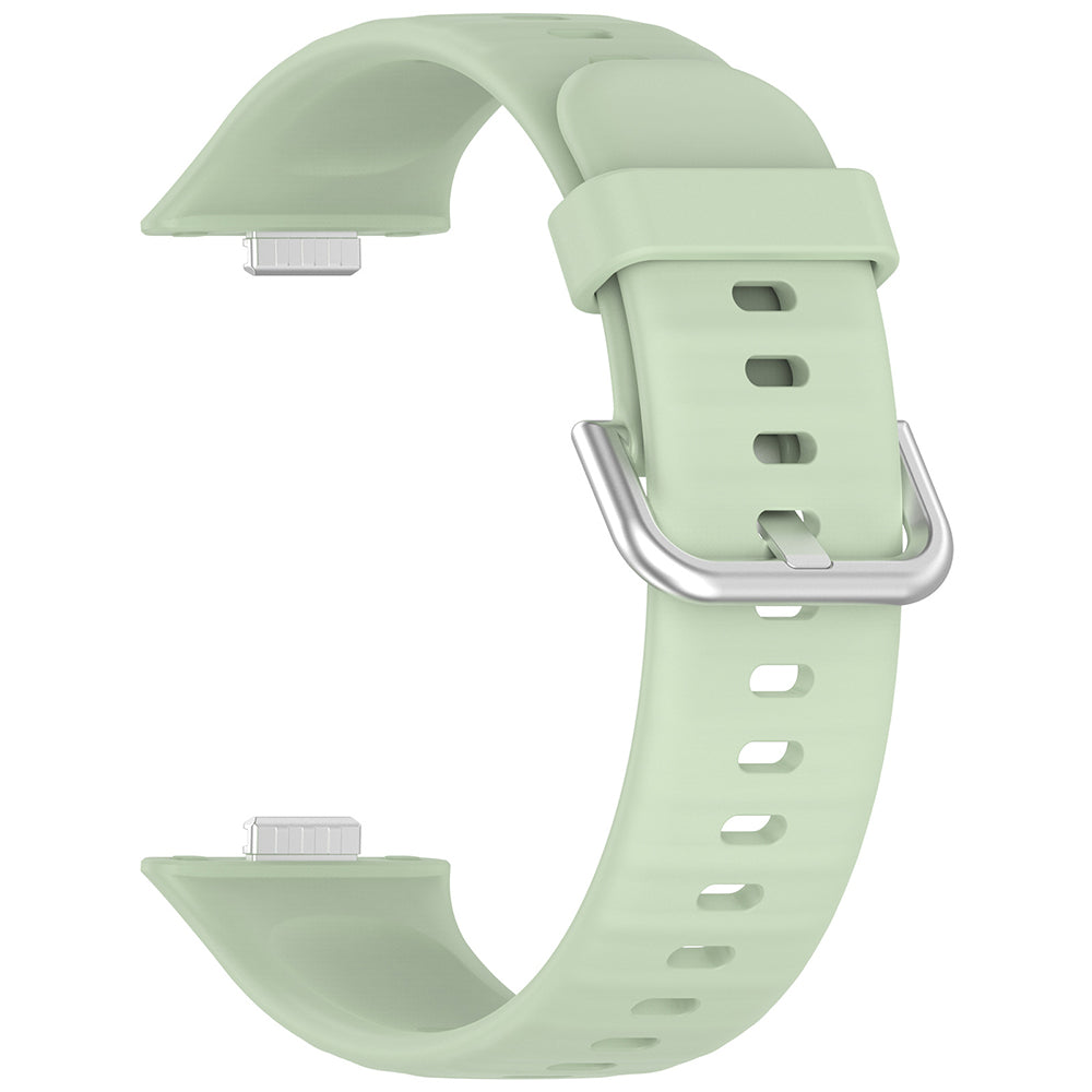 Techsuit - Watchband (W061) - Huawei Watch Fit 3 / Fit 4 / Fit 4 Pro - Light Green