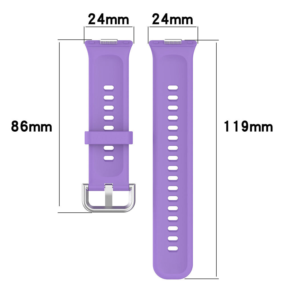 Techsuit - Watchband (W061) - Huawei Watch Fit 3 / Fit 4 / Fit 4 Pro - Light Green