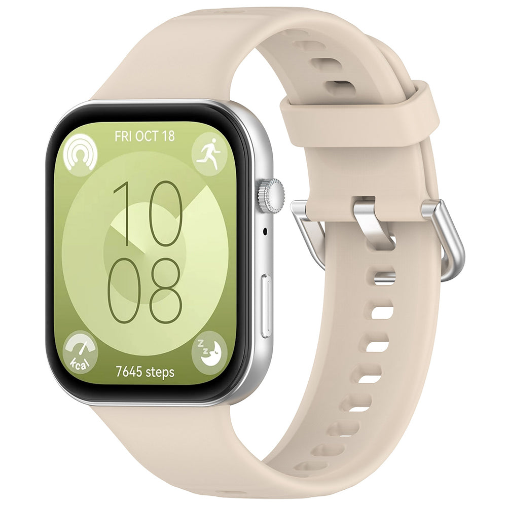 Techsuit - Watchband (W061) - Huawei Watch Fit 3 / Fit 4 / Fit 4 Pro - Beige